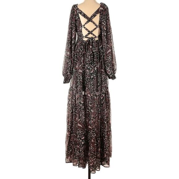NWT Free People Folklore Maxi Dress - Picture 3 of 10